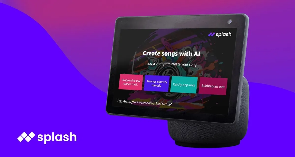 AI Music Generator Splash Debuts Amazon Alexa Talent, Enabling Personalized Music Creation With Relate Prompts