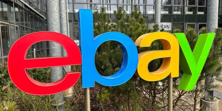 eBay hit with $3M beautiful, admits to “terrorizing harmless folk”