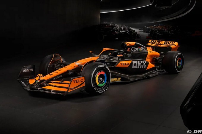 Officiel : McLaren F1 présente sa livrée pour 2024