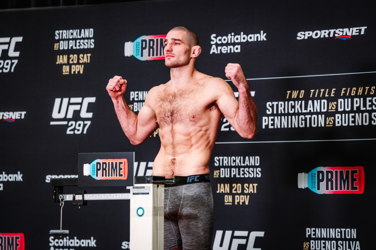 UFC 297 Unswerving Weigh-In Photo Gallery