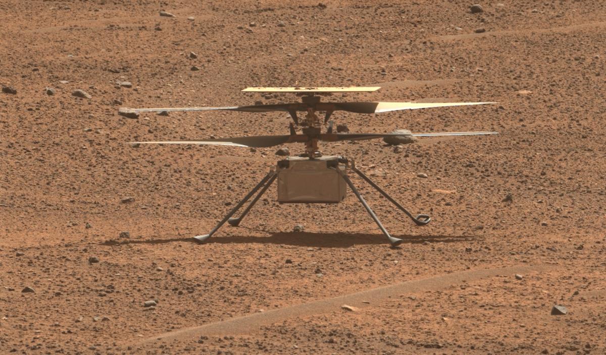 NASA’s Ingenuity helicopter has long past restful on Mars
