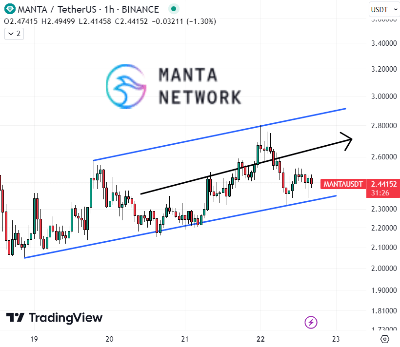 Manta Community Mark Prediction as MANTA Begins Trending on CoinGecko – Next Massive Thing?