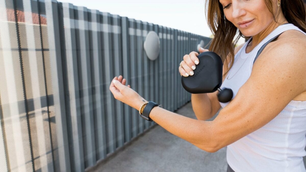 Get the Theragun Mini for below $150 and train goodbye to muscle knots