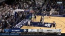 Butler’s Jahmyl Telfort makes a clutch slam dunk to tie the game vs. Villanova and bring the game to OT