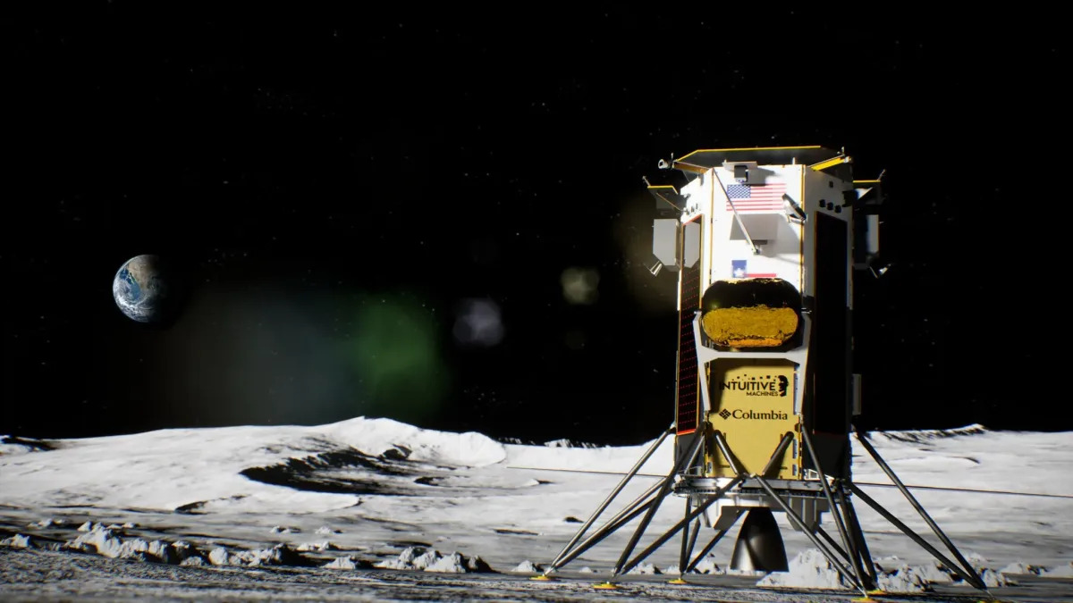 Intuitive Machines is taking its shot at nailing the first commercial moon touchdown