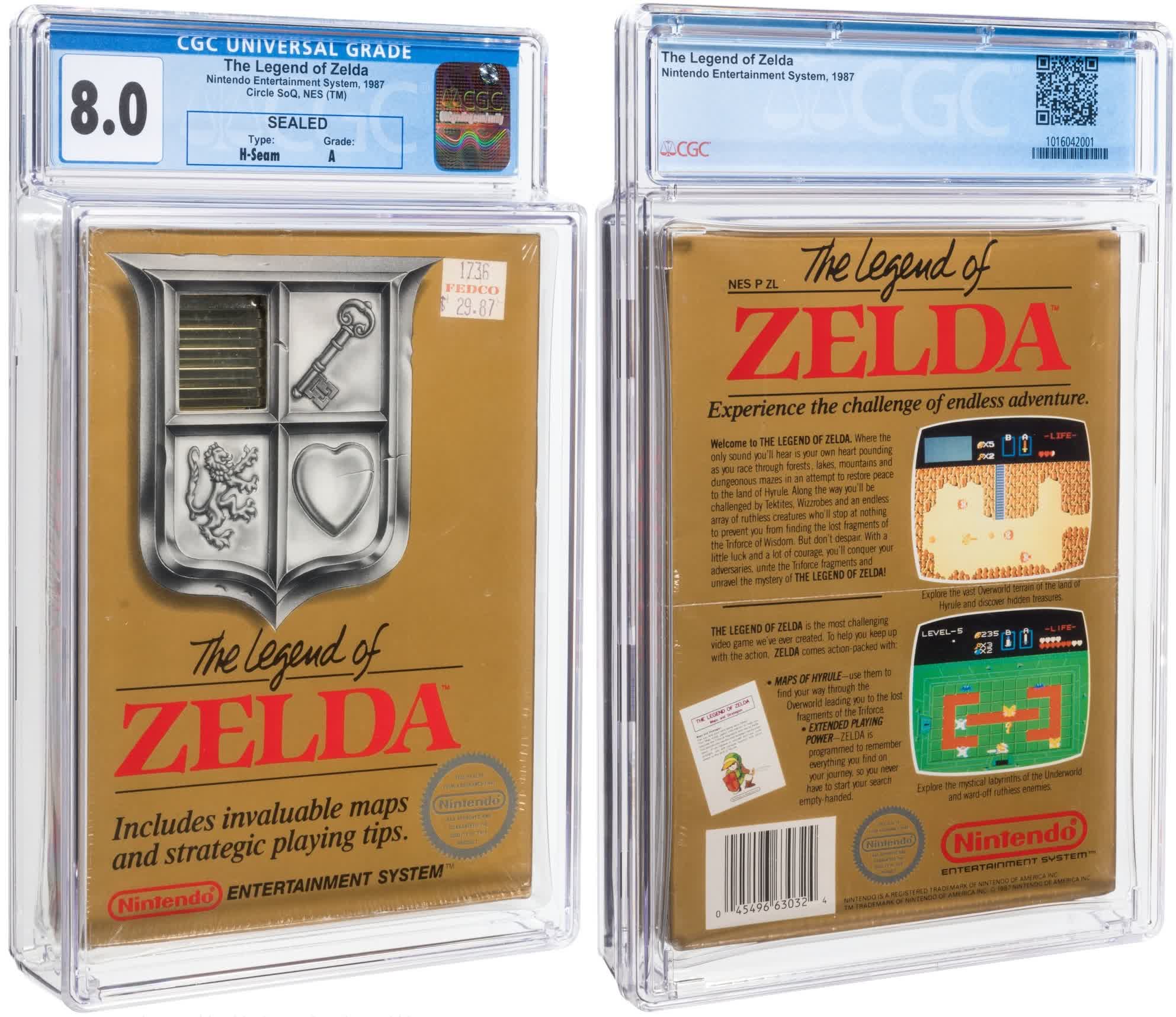 One other extremely rare reproduction of Zelda is heading to auction, and it would possibly per chance per chance per chance break data