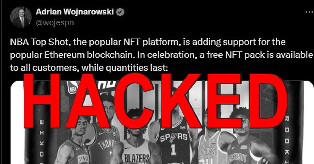 The latest ‘Woj bomb’ became once true a rip-off NFT tweet from a hacked legend