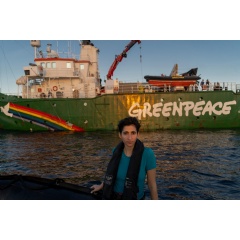 Images: Money Heist superstar Alba Flores joins Greenpeace Gal�pagos expedition – urges governments to ratify UN Ocean Treaty and supply protection to the Excessive Seas