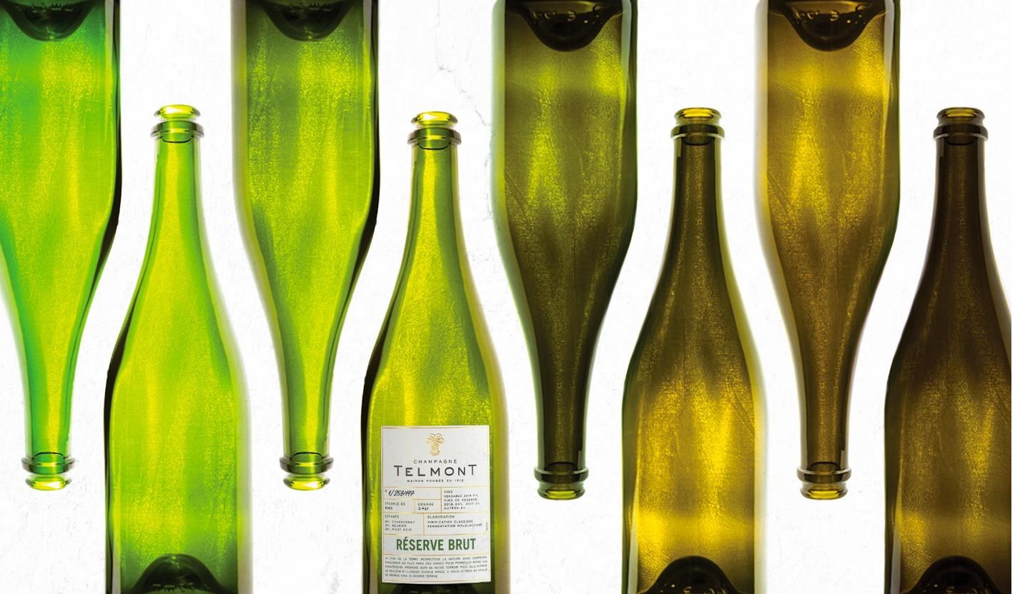 Champagne Telmont releases bottles in ‘193,000 shades of green’