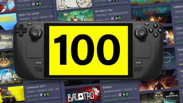 Almost 30 Percent Of The Top 100 Steam Deck Games Aren’t Verified
