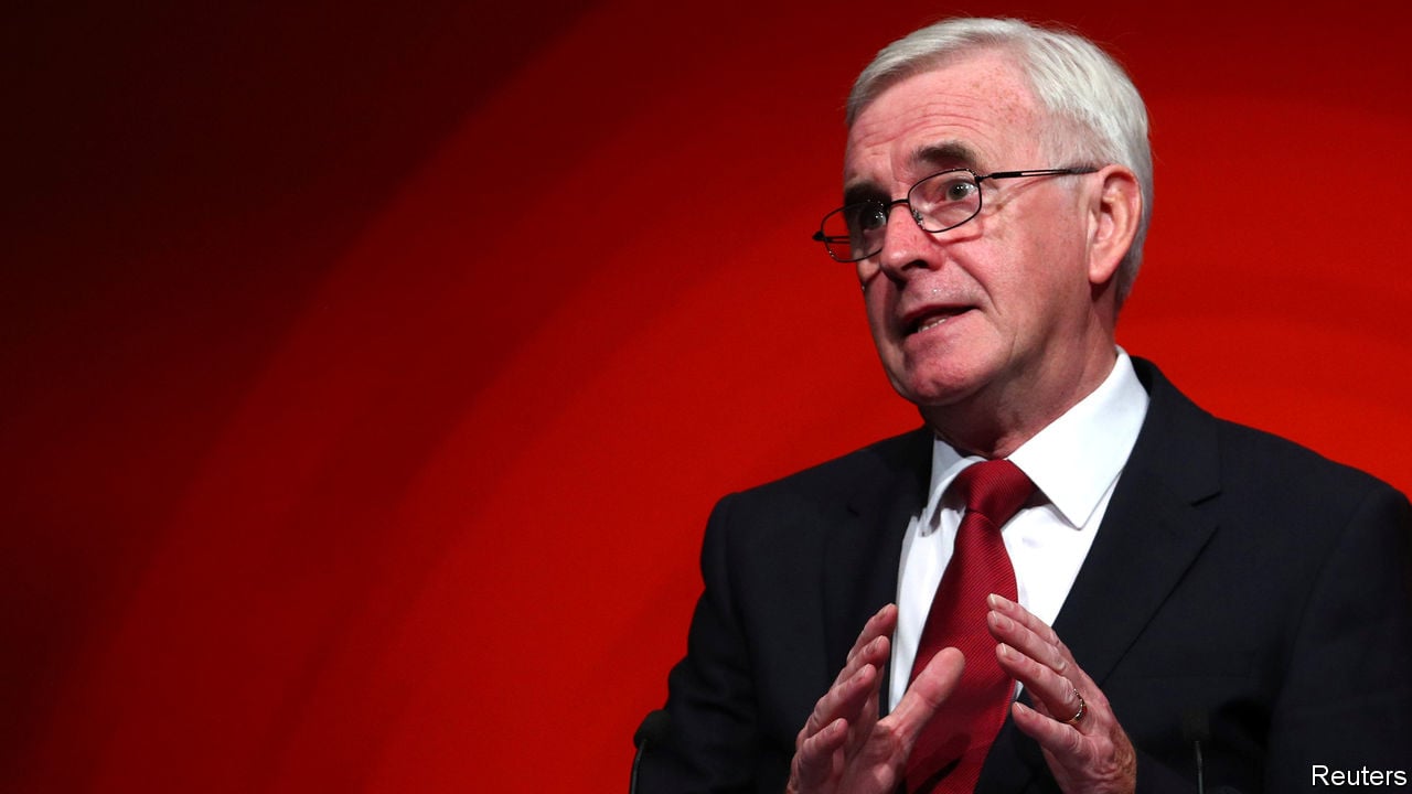 John McDonnell offers an ambitious different economic coverage
