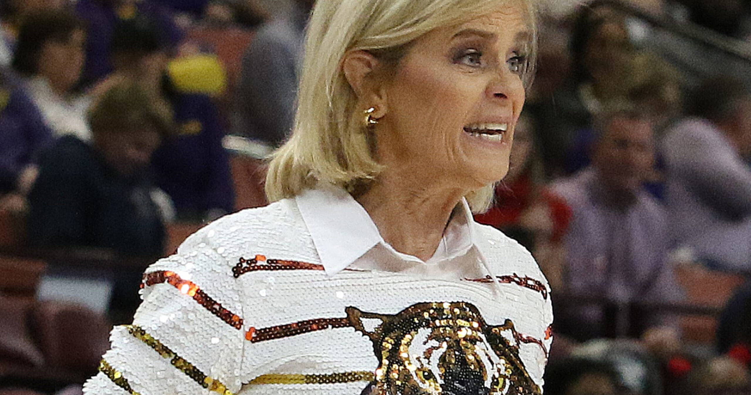 File: LSU’s Kim Mulkey Criticized Angel Reese’s Social Media Exhaust, GPA in Emails