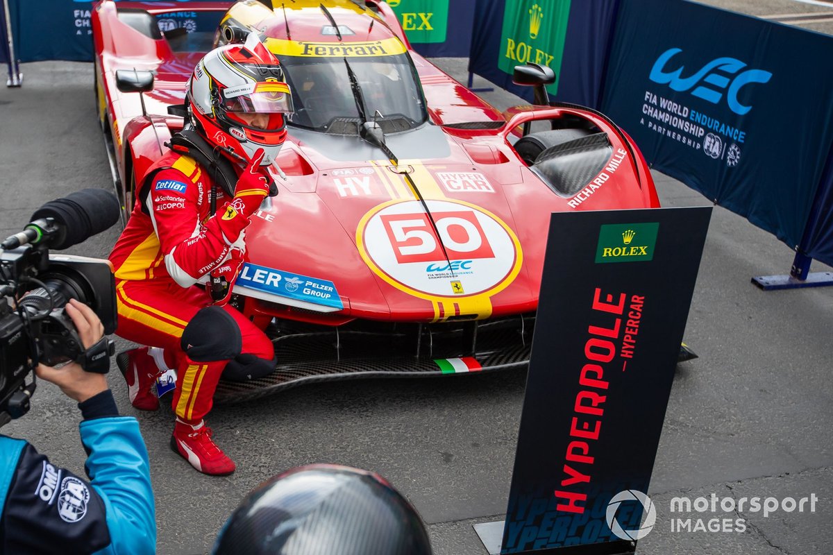 Fuoco explains secret on the support of “particular” WEC Imola pole lap