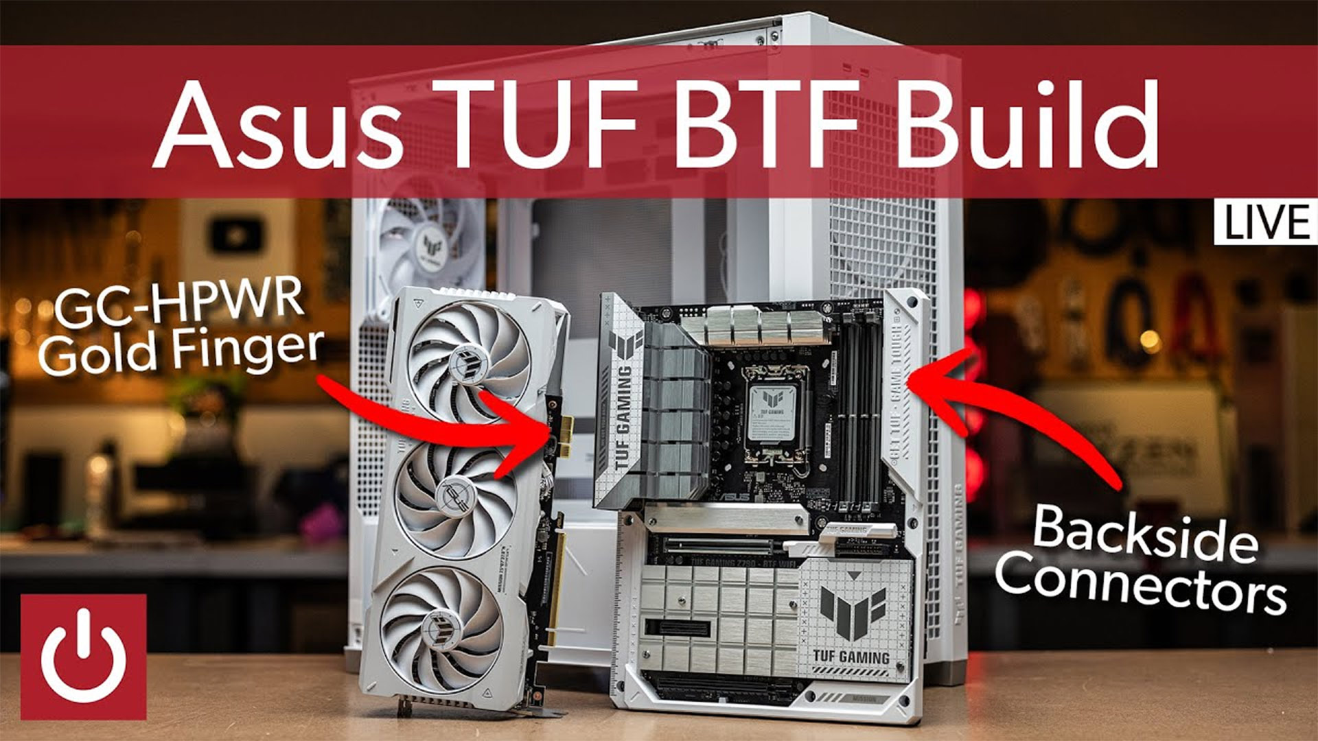 Understand PCWorld intention an invisible-cable desktop with Asus BTF factors