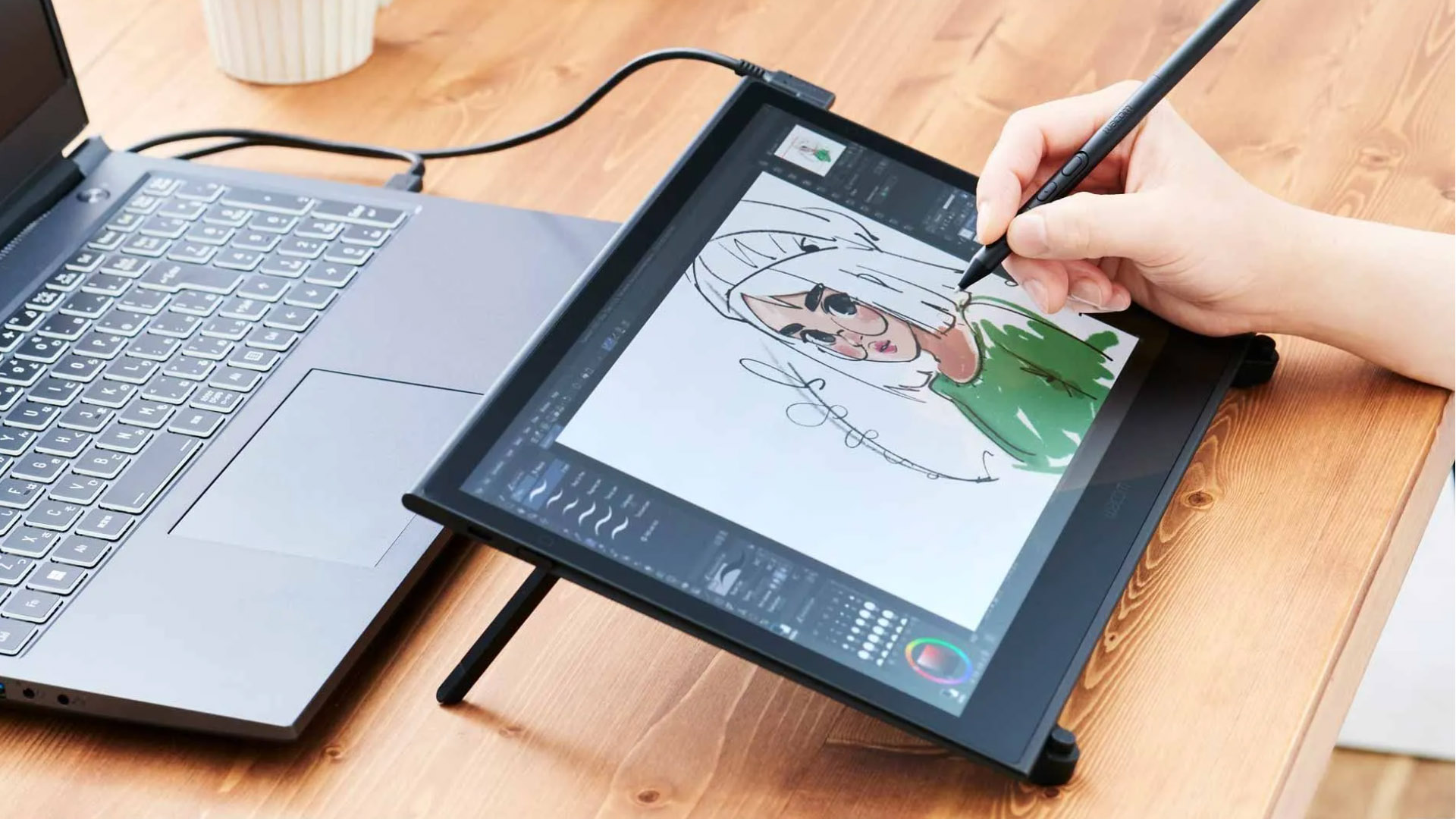 Wacom’s first OLED pill is intended for drawing on the hump