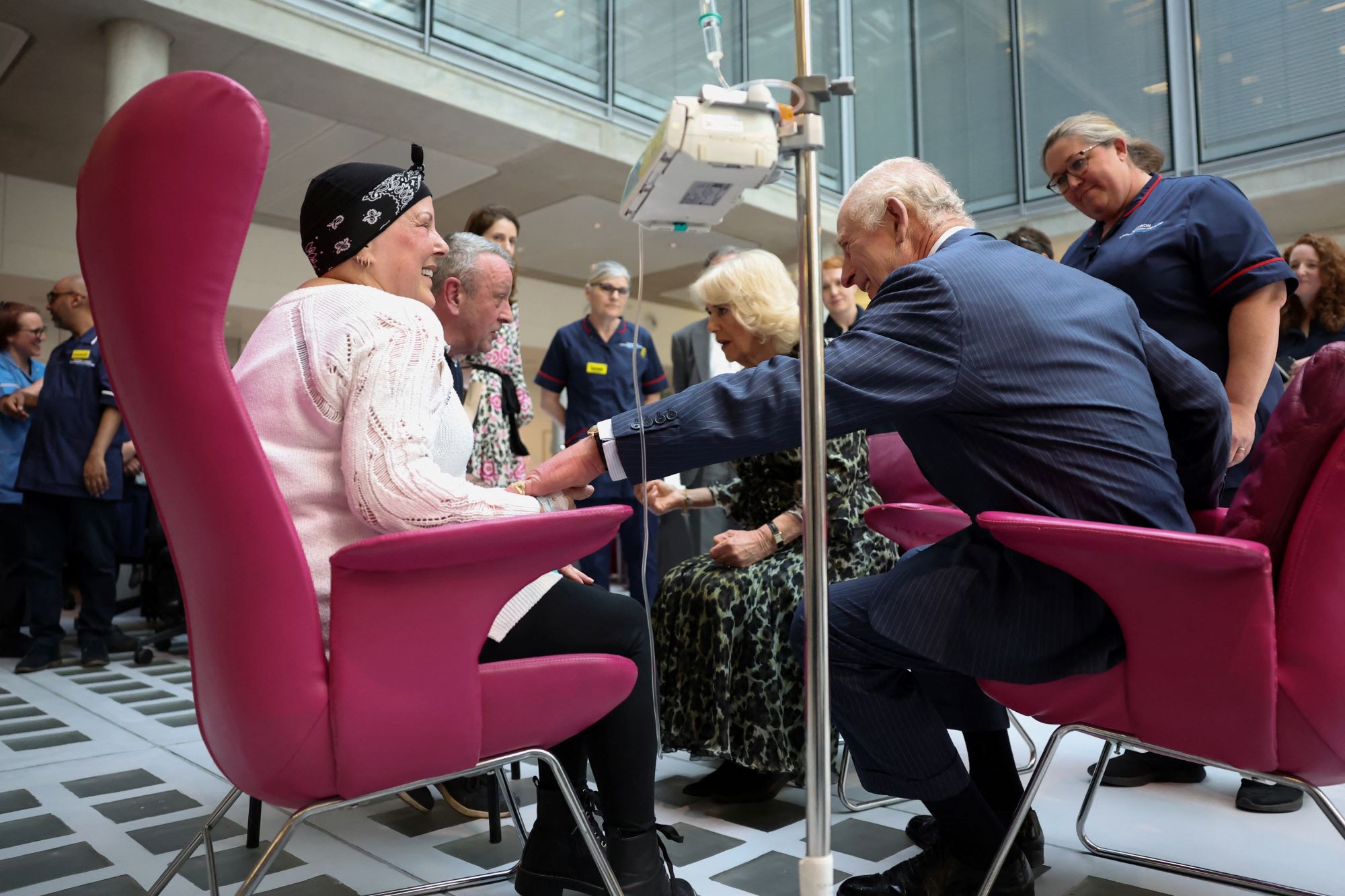 King Charles III Returns to Public Accountability at Most cancers Remedy Facility