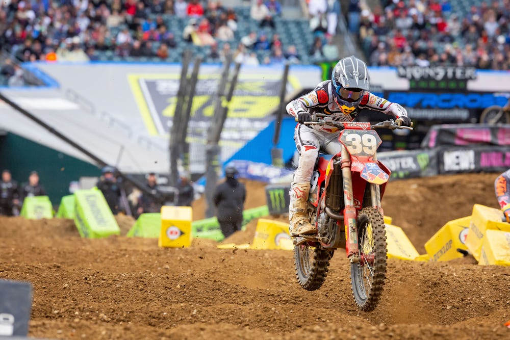 Pierce Brown Moved from 14th to 17th in Up to date Philadelphia SX Results