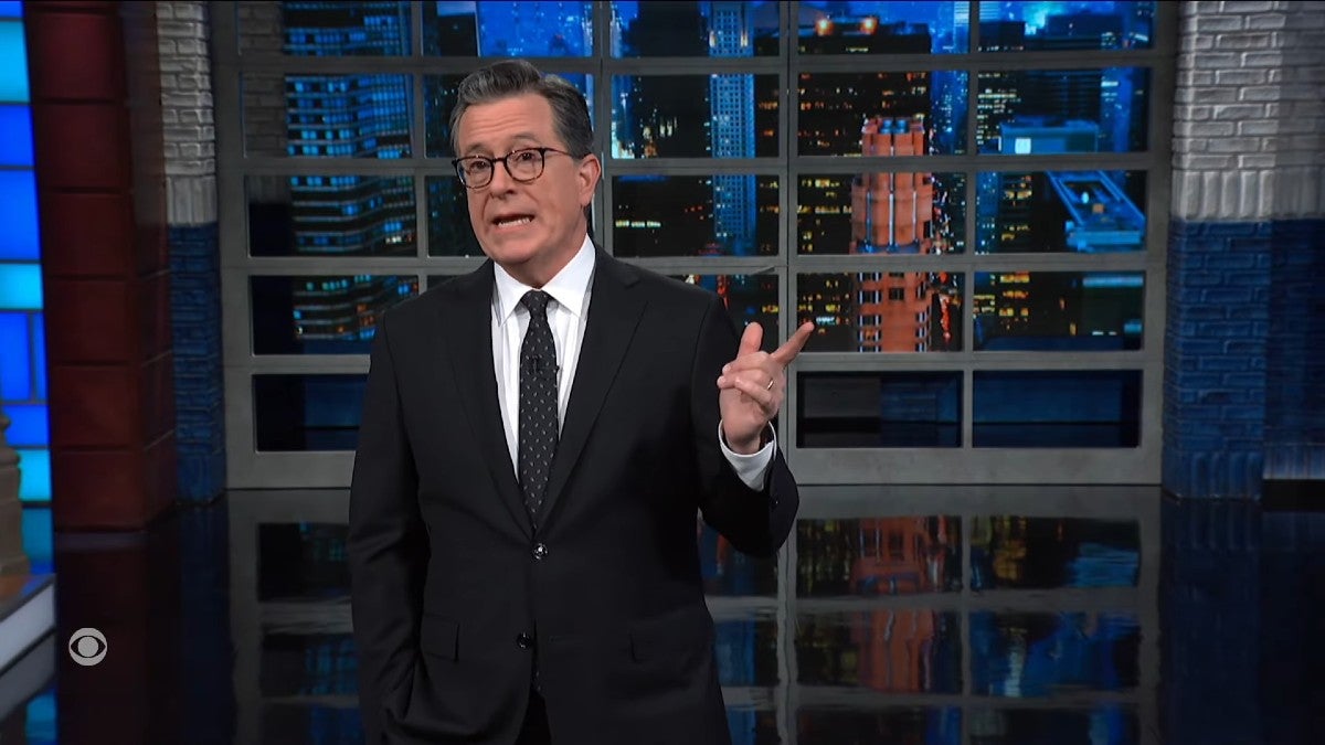 Stephen Colbert Explains Trump’s Truth Social Alternate Idea: ‘Feeble Rapist Yells at Easter’ | Video
