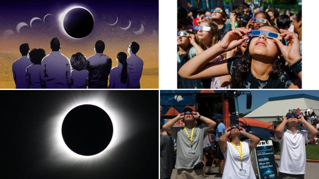 The total solar eclipse is this day. That is every thing to know