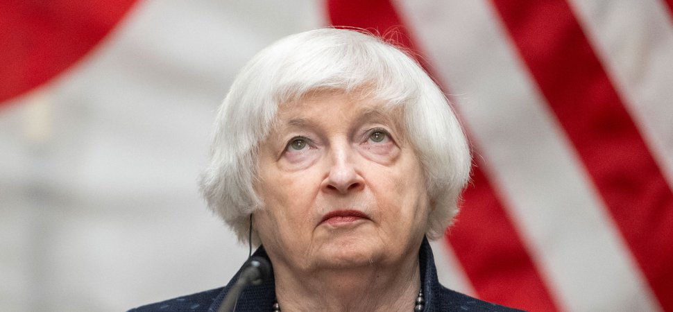 Yellen Calls Threats to Democracy Risks to U.S. Financial Increase