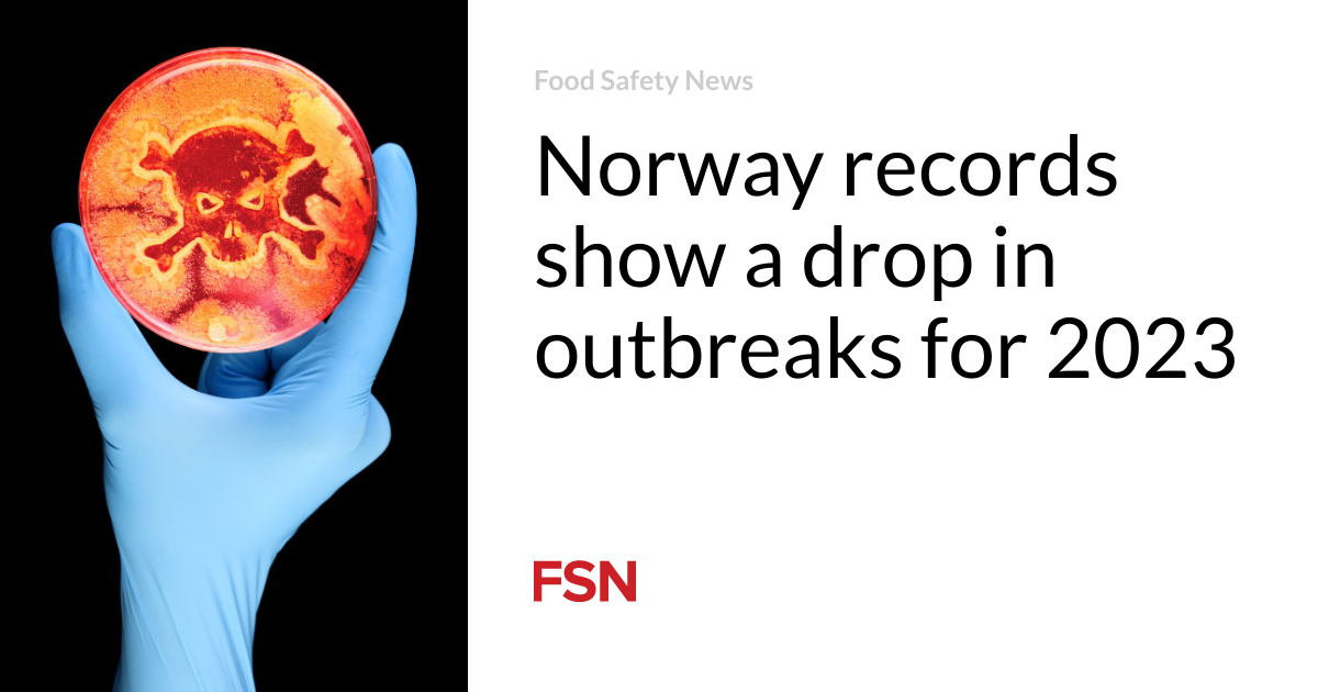 Norway records demonstrate a fall in outbreaks for 2023