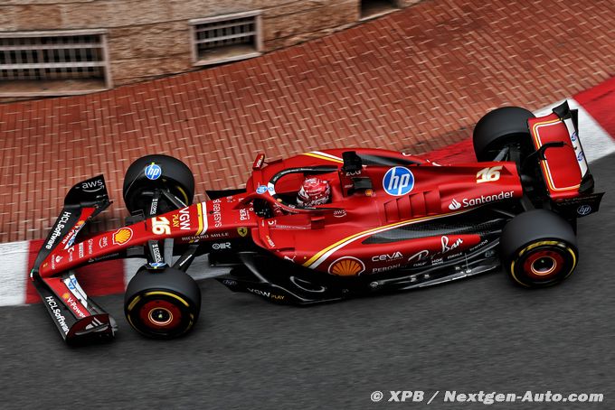 Ferrari : Leclerc se sent en confiance avec sa SF-24, Sainz un peu moins