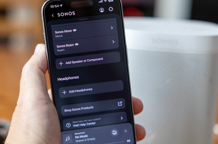 Are you able to exercise any Bluetooth headphones with the Sonos app?