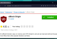 Opera commits to supporting uBlock Foundation advert blocker extension