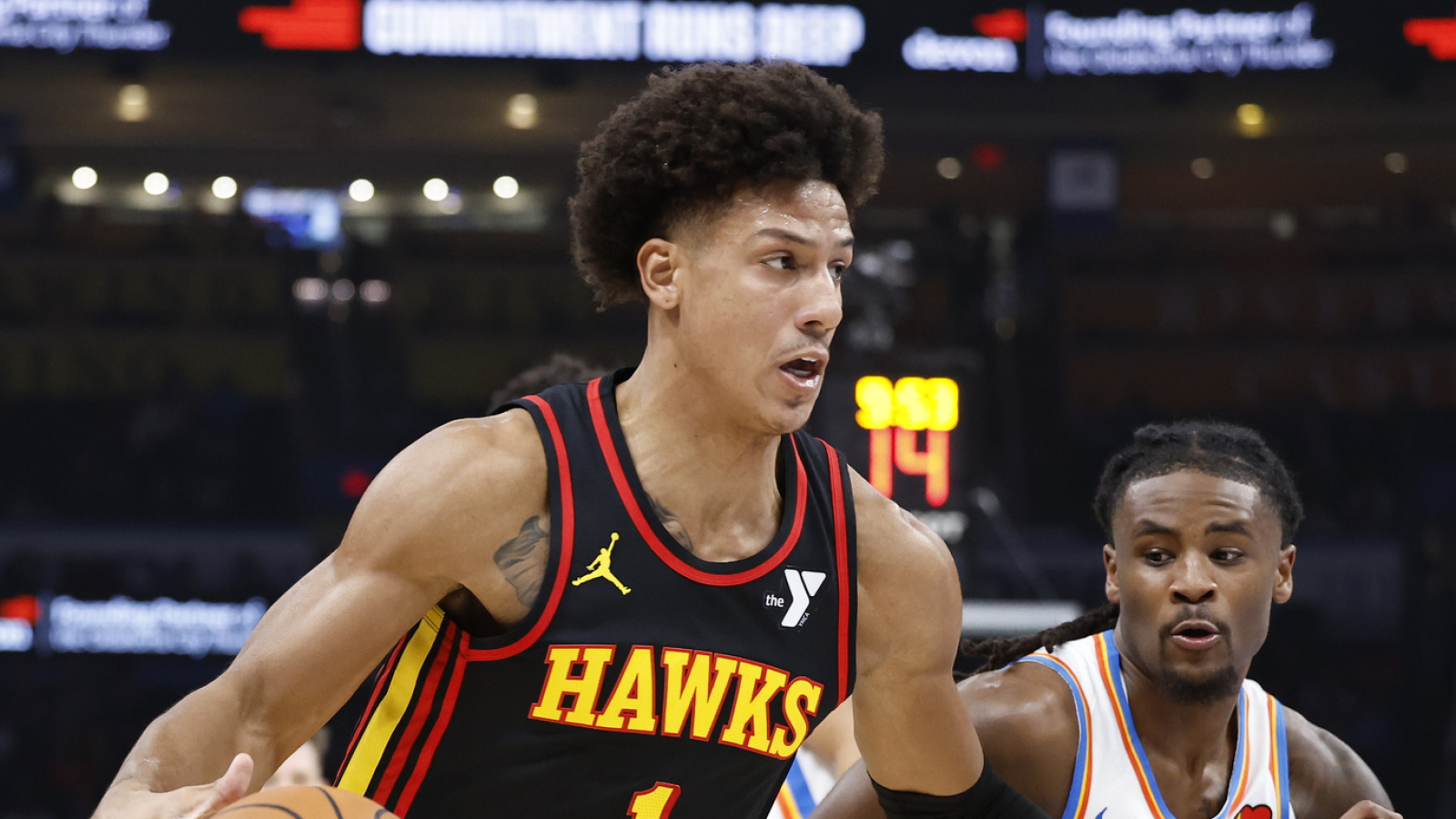 Occupy the Hawks in some way found their co-extensive title for Trae Young?