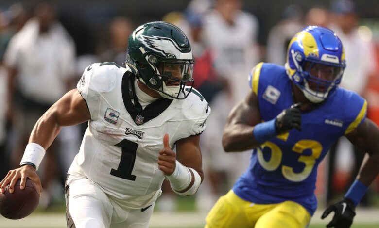 Eagles Shatter Chronicle: Jalen Hurts restricted but will play in opposition to Rams