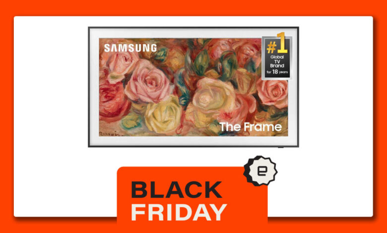 Samsung Frame TVs are 40 p.c off for Shadowy Friday