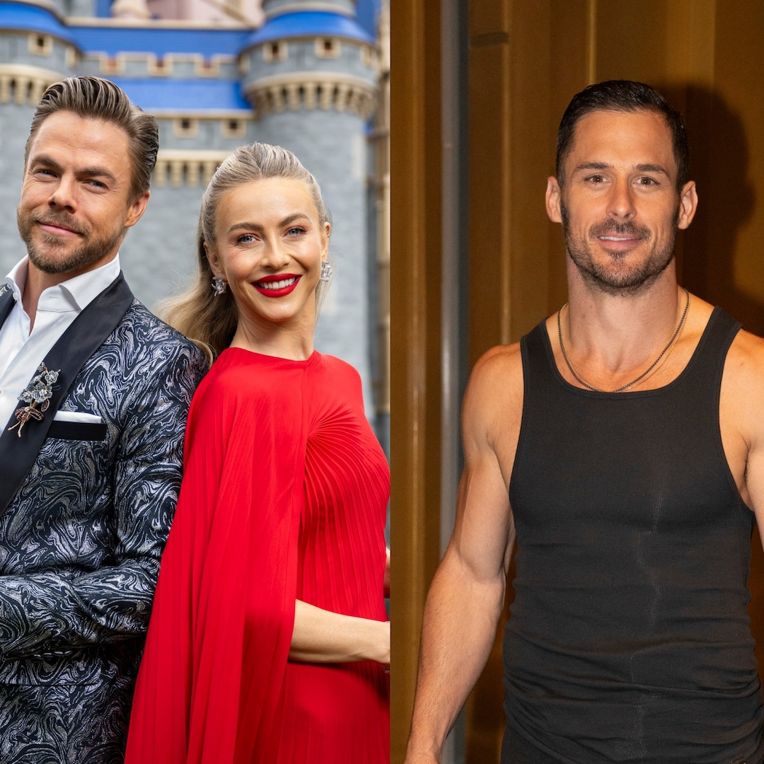 Derek Hough Reacts to Danny Amendola Flirting with Julianne Hough