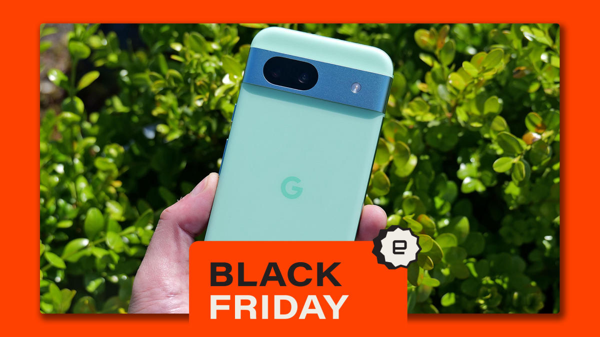 Shaded Friday phone deals consist of the Google Pixel 8a for $100 off