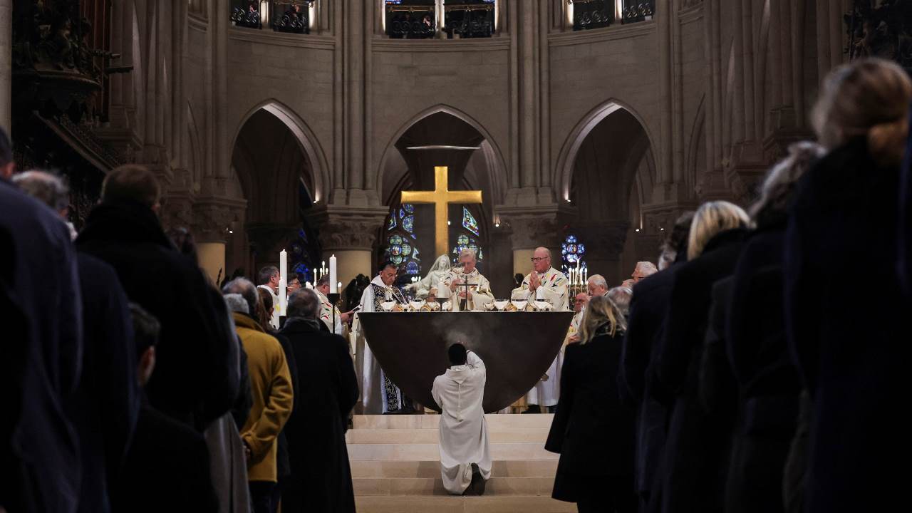 Non secular heart of Paris awakens as Notre Dame’ hosts first Mass since 2019 fire