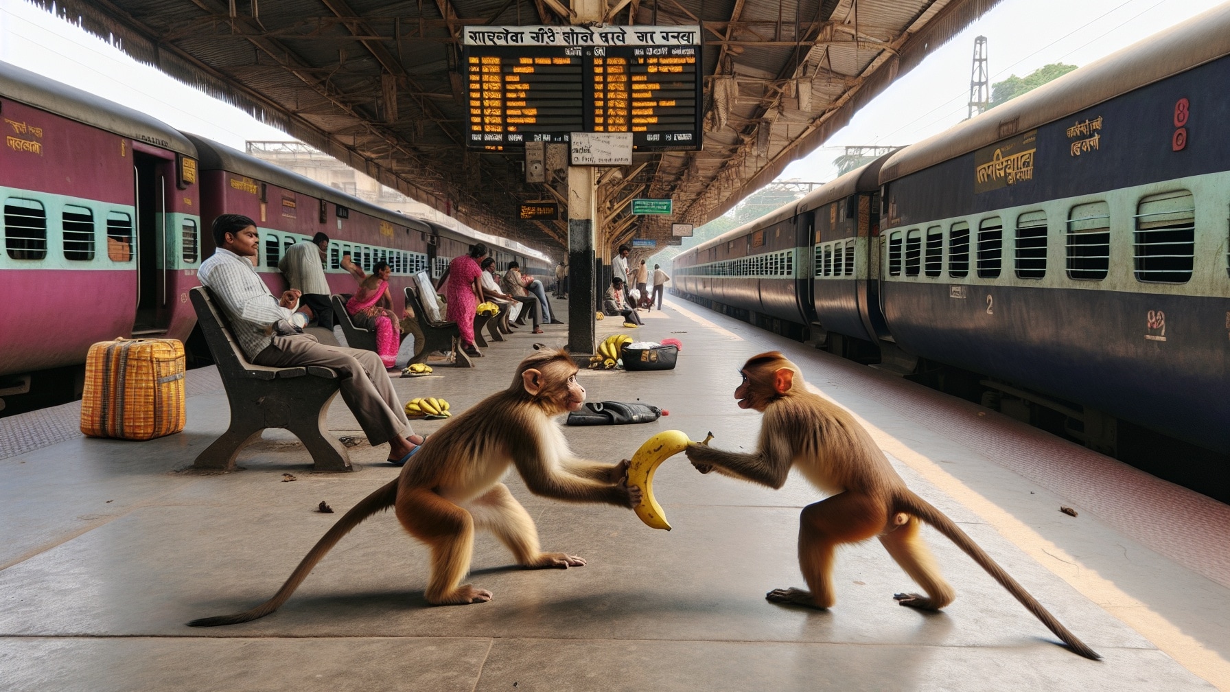 Banana brawl between monkeys at Samastipur cuts practice energy, halts providers and products