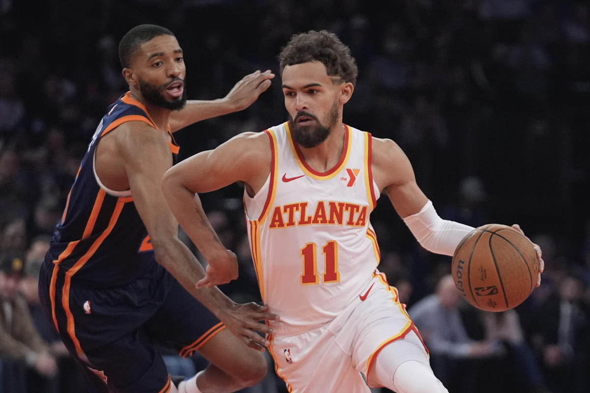 NBA Cup: Trae Younger trolls Knicks with imprint cube roll as Hawks storm for comeback safe into semifinals