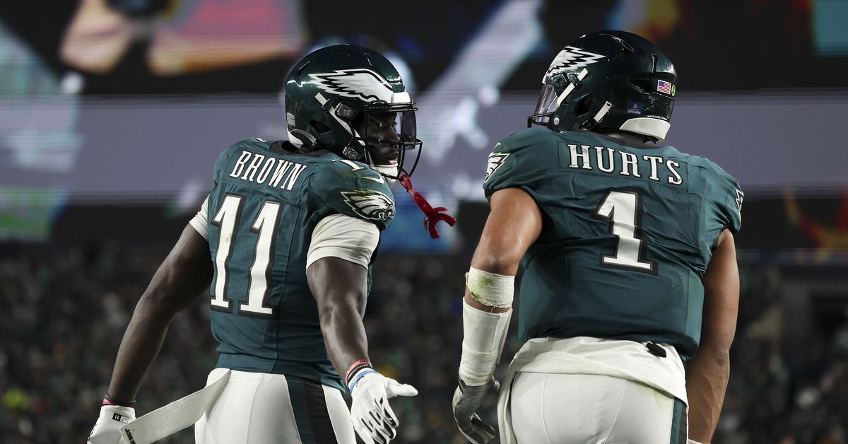 Eagles Injury File: Jalen Hurts upgraded, A.J. Brown anticipated to play despite missing follow